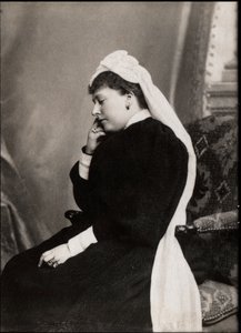 Portret van Prinses Beatrice van het Verenigd Koninkrijk (1857-1944)